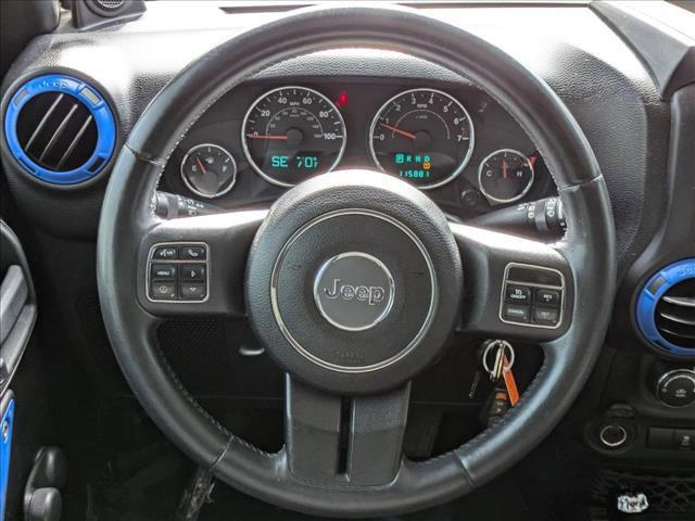 used 2012 Jeep Wrangler Unlimited car, priced at $16,498