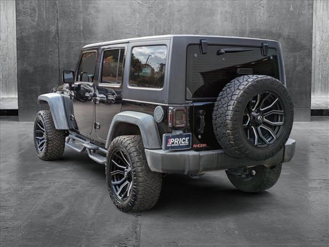 used 2012 Jeep Wrangler Unlimited car, priced at $16,498