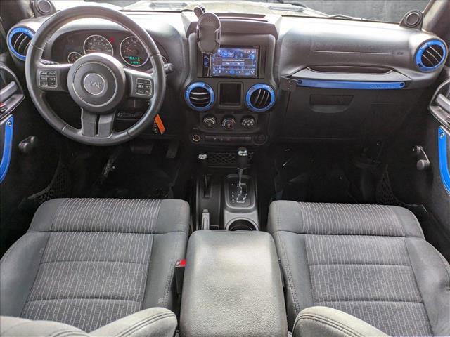 used 2012 Jeep Wrangler Unlimited car, priced at $16,498