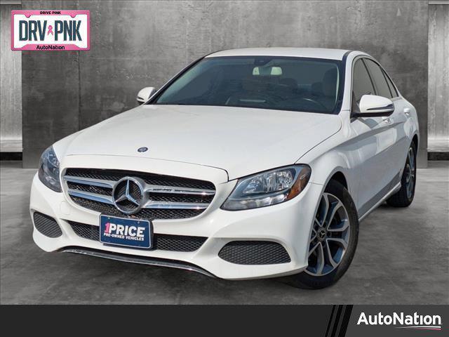 used 2017 Mercedes-Benz C-Class car, priced at $13,995