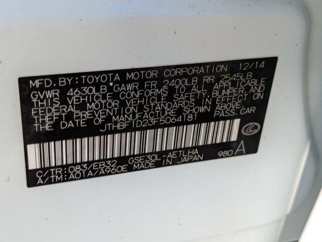 used 2015 Lexus IS 250 car, priced at $14,442