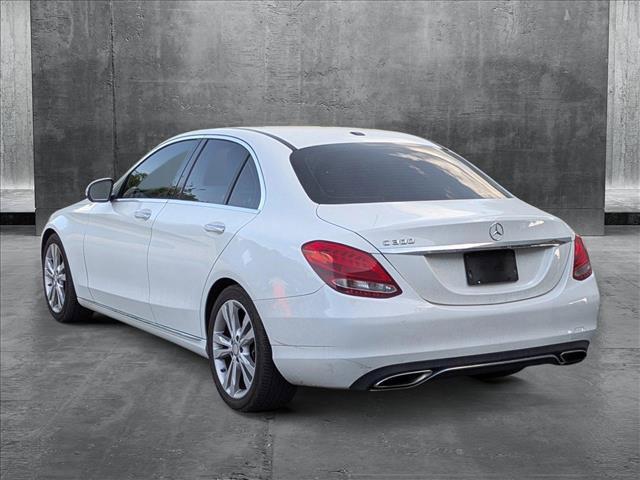 used 2015 Mercedes-Benz C-Class car, priced at $13,995