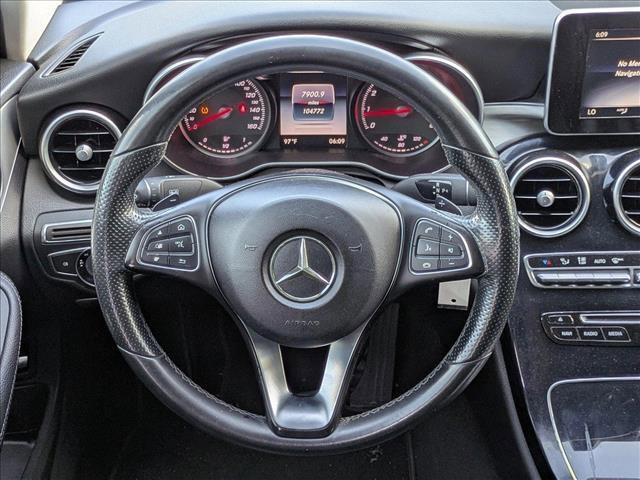 used 2015 Mercedes-Benz C-Class car, priced at $13,995