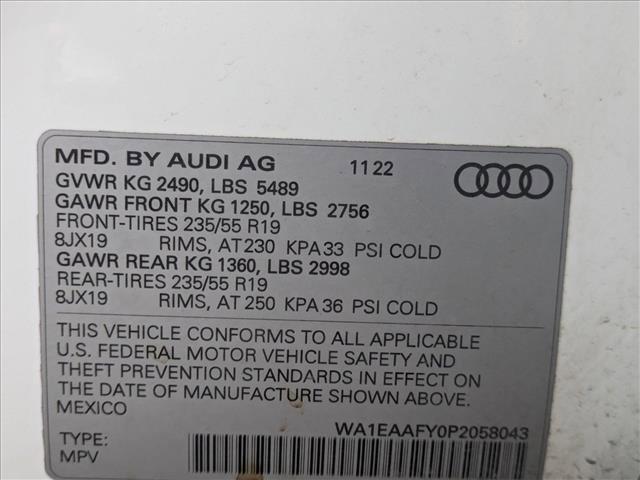 used 2023 Audi Q5 car, priced at $32,995