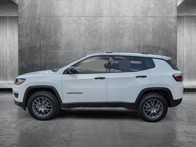 used 2021 Jeep Compass car, priced at $18,995