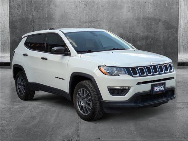 used 2021 Jeep Compass car, priced at $18,995