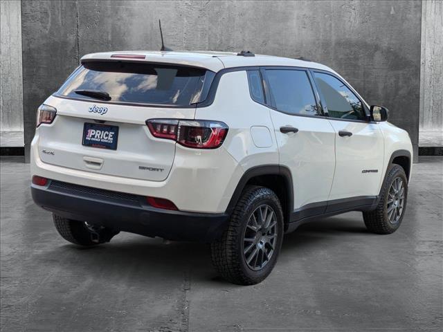 used 2021 Jeep Compass car, priced at $18,995