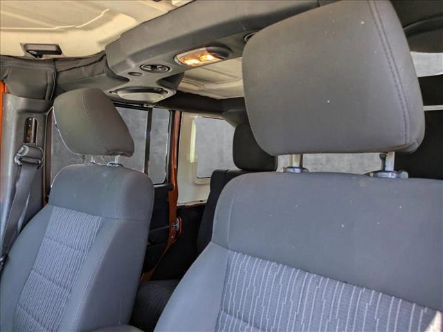 used 2011 Jeep Wrangler Unlimited car, priced at $12,992