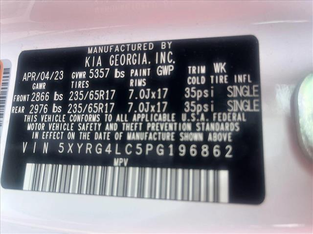 used 2023 Kia Sorento car, priced at $24,922