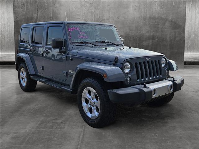 used 2015 Jeep Wrangler Unlimited car, priced at $19,795