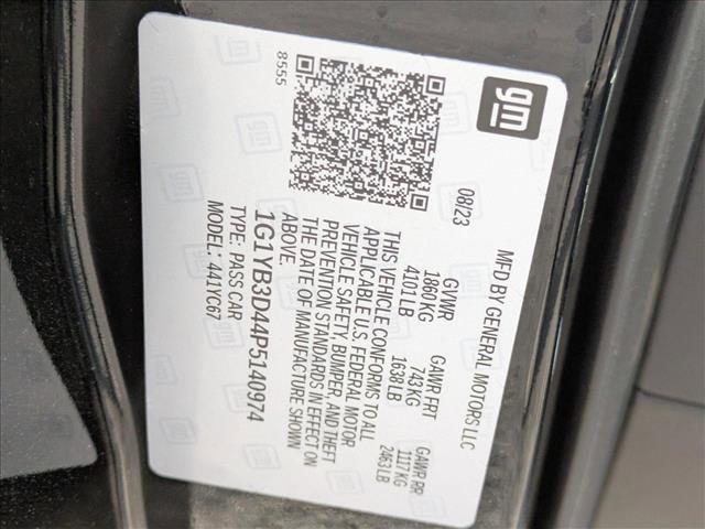 used 2023 Chevrolet Corvette car, priced at $75,995