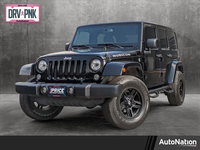 used 2018 Jeep Wrangler JK Unlimited car, priced at $30,002