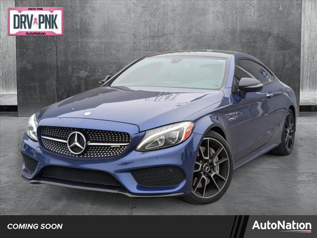 used 2017 Mercedes-Benz AMG C 43 car, priced at $25,995