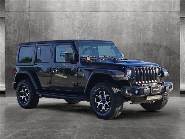 used 2021 Jeep Wrangler Unlimited car, priced at $38,555