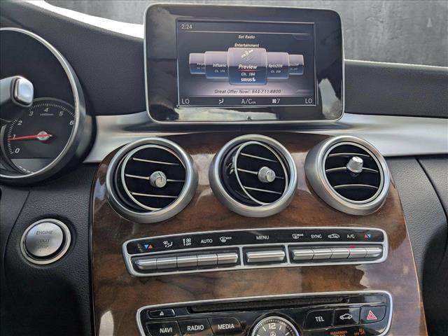 used 2018 Mercedes-Benz C-Class car, priced at $16,995