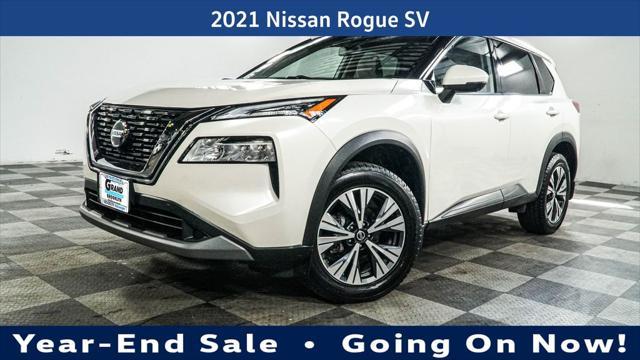 used 2021 Nissan Rogue car, priced at $20,875