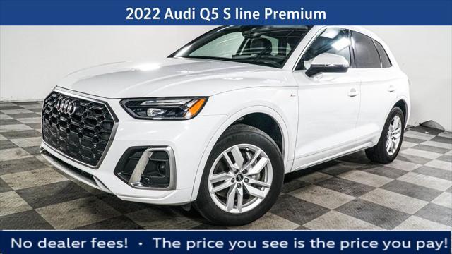 used 2022 Audi Q5 car, priced at $23,952