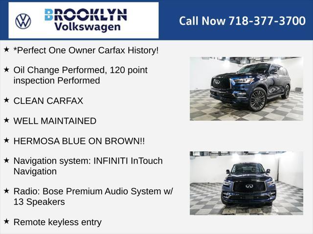 used 2023 INFINITI QX80 car, priced at $51,995