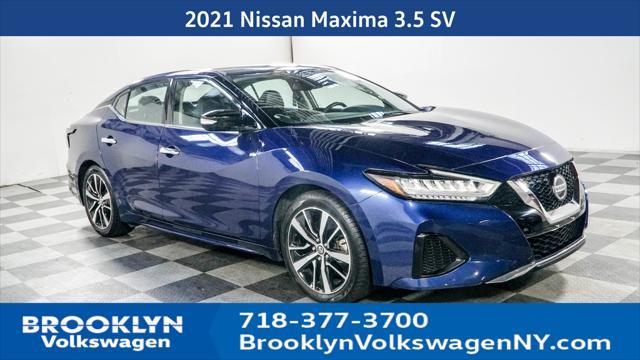 used 2021 Nissan Maxima car, priced at $18,293