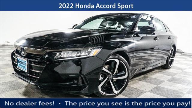 used 2022 Honda Accord car, priced at $27,495