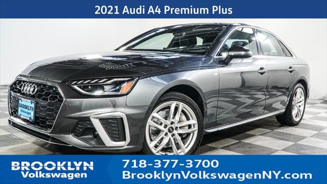 used 2021 Audi A4 car, priced at $25,296