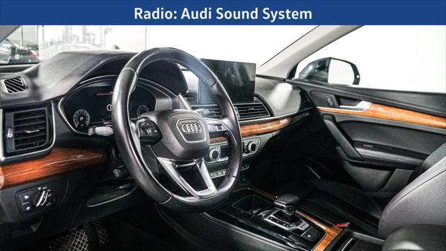 used 2021 Audi Q5 car, priced at $23,750