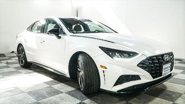 used 2021 Hyundai Sonata car, priced at $20,868