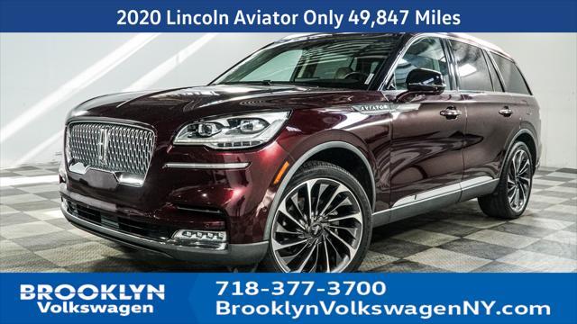 used 2020 Lincoln Aviator car, priced at $37,335