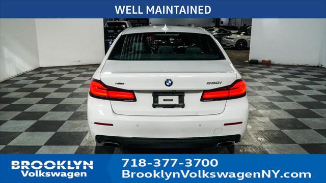 used 2021 BMW 530 car, priced at $28,722