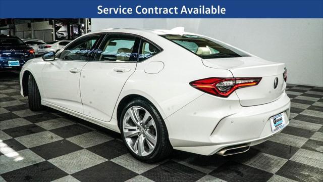 used 2021 Acura TLX car, priced at $24,994