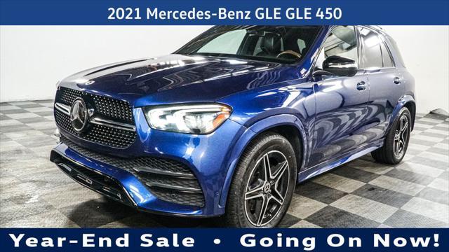 used 2021 Mercedes-Benz GLE 450 car, priced at $44,095