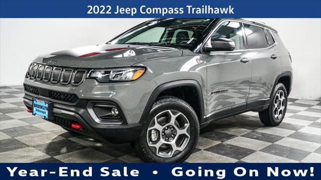 used 2022 Jeep Compass car, priced at $23,995