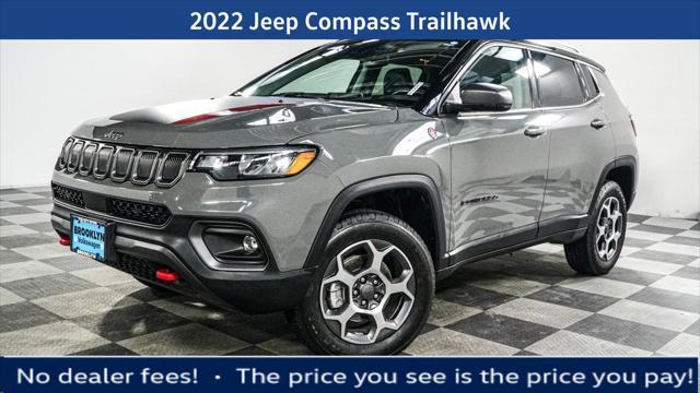 used 2022 Jeep Compass car, priced at $24,262