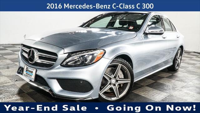 used 2016 Mercedes-Benz C-Class car, priced at $17,795