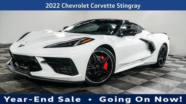 used 2022 Chevrolet Corvette car, priced at $74,097