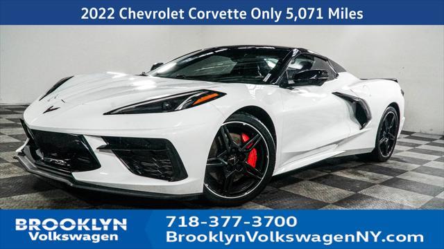used 2022 Chevrolet Corvette car, priced at $86,070