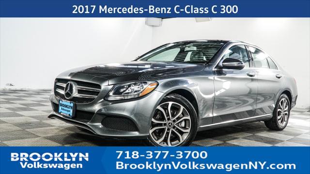 used 2017 Mercedes-Benz C-Class car, priced at $14,994