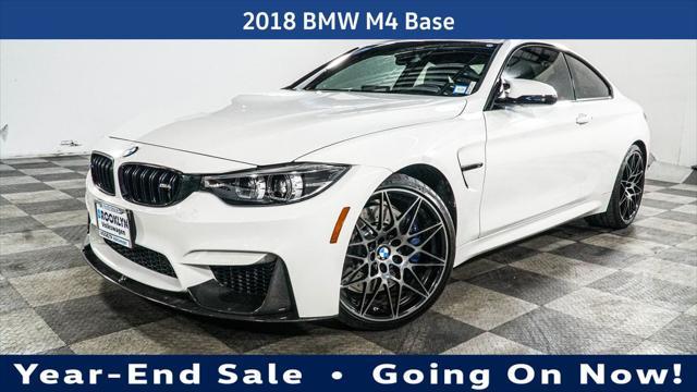 used 2018 BMW M4 car, priced at $51,085