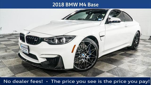 used 2018 BMW M4 car, priced at $51,085