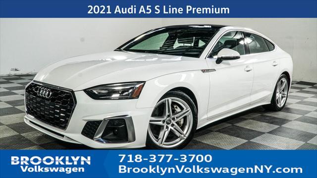 used 2021 Audi A5 car, priced at $24,699