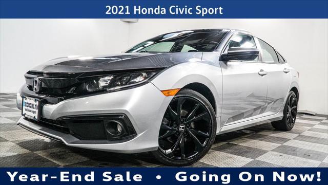 used 2021 Honda Civic car, priced at $20,995