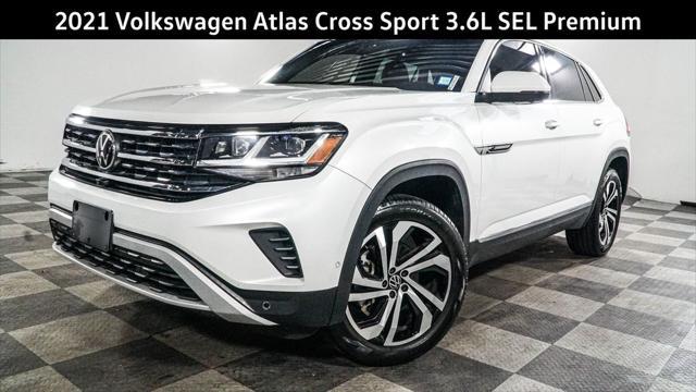 used 2021 Volkswagen Atlas Cross Sport car, priced at $30,045