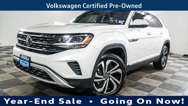 used 2021 Volkswagen Atlas Cross Sport car, priced at $30,045