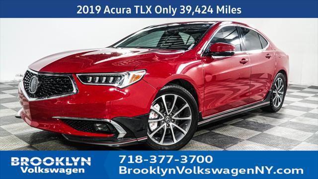 used 2019 Acura TLX car, priced at $22,425