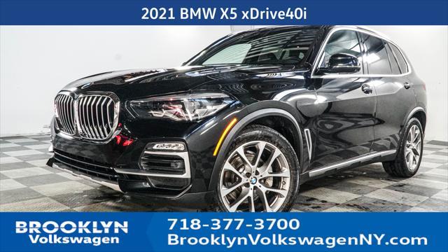 used 2021 BMW X5 car, priced at $37,895