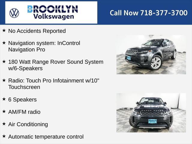 used 2020 Land Rover Range Rover Evoque car, priced at $24,349