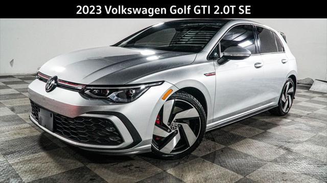 used 2023 Volkswagen Golf GTI car, priced at $23,995