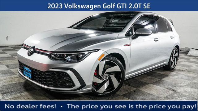 used 2023 Volkswagen Golf GTI car, priced at $26,849