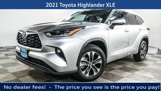 used 2021 Toyota Highlander car, priced at $33,995