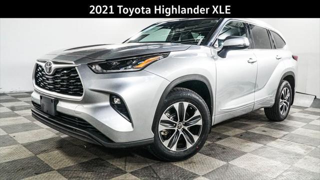 used 2021 Toyota Highlander car, priced at $32,107